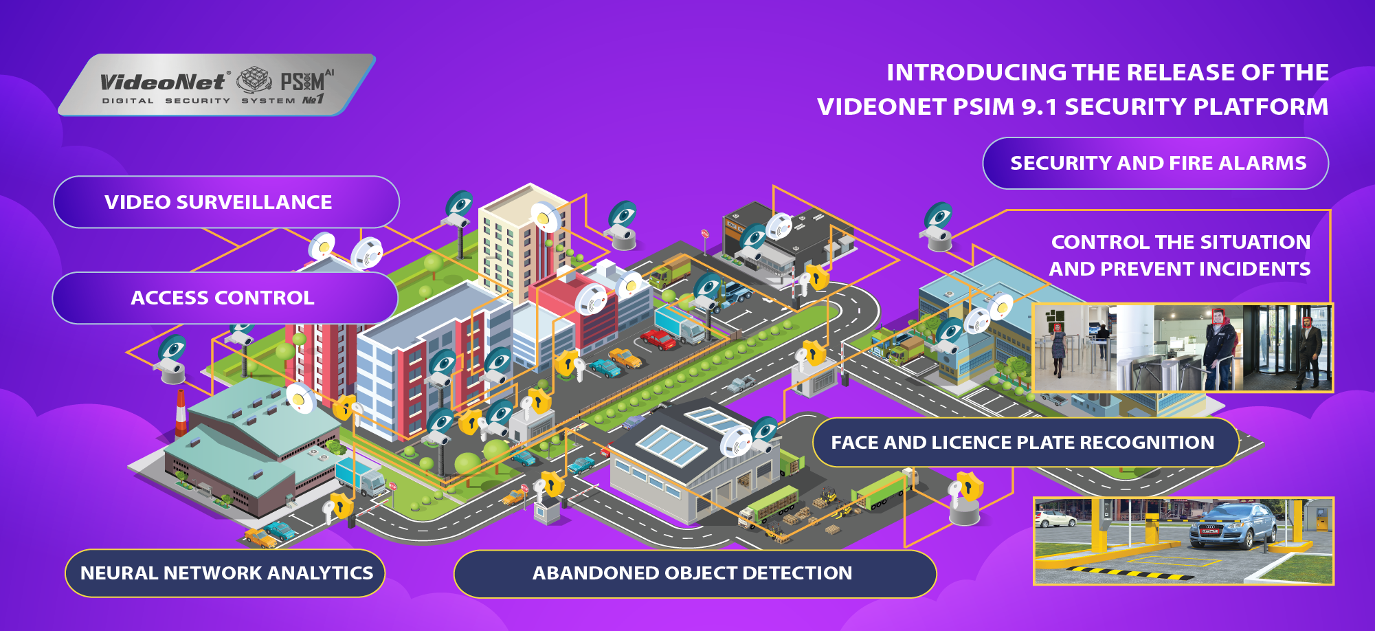 Introducing the release of the VideoNet PSIM 9.1